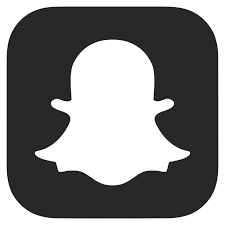 Black Snapchat Logo Png Snapchat Logo Snapchat Icon Social Icons