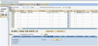 So we create an account line that is affecting our sales tax paid account, has a description of sales tax and has a quantity of 1 and a price of $19.83. Automatic Tax Code Determination In Po Sap Blogs
