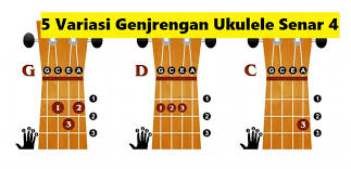 Menyamakan nada ukulele dgn gitar. 5 Variasi Genjrengan Ukulele Senar 4 Calonpintar Com