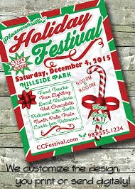Community Christmas Festival Tree Lighting Holiday Party Etsy Holiday Fundraiser Christmas Party Poster Christmas Flyer