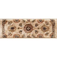 Kurdamir Ii Alhambra Bone Ivory 9 In X 26 In Stair Tread Stair Tread Covers Stair Treads Stairs