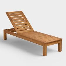 Wood Praiano Outdoor Chaise Lounge World Market In 2020 Outdoor Chaise Outdoor Chaise Lounge Outdoor Patio Chaise Lounge