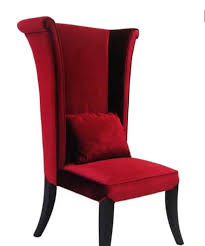 Mad Hatter Red Velvet High Back Chair Velvet Dining Chairs Red Dining Chairs Dining Chairs