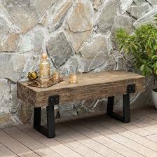 These diy concrete planters, benches, fire pits and 'rogue engineer' has free and easy plans for your to make this diy concrete top table for less than 'ana white' has free plans for a concrete paver outdoor table at her site, with complete step by steps. Earth D Wood Look Concrete Garden Bench Reviews Wayfair