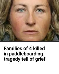 Nerys Bethan Lloyd, a former police officer, led a stand-up paddleboarding  tour