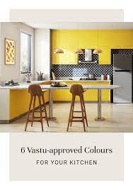 Top 6 Vastu Approved Colours To Bring Positivity To Your Kitchen Kitchen Decor Modern Elegant Kitchen Design Open Concept Kitchen Living Room