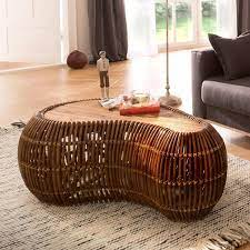 Couchtisch nussbaum couchtisch rund wohnen möbeldesign esszimmerdekoration. Couchtische Aus Rattan Preisvergleich Moebel 24