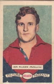1958 Atlantic Victorian league Stars South Melbourne Swans IAN GILLETT