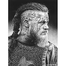 Power is only given to those who are prepared to lower themselves to pick it up. total quotes: Amazon Com Ragnar Lothbrok Poster Watercolor Vikings Wall Art Wall Poster Ragnar Lothbrok Home Wall Decor King Ragnar Decor Posters Prints
