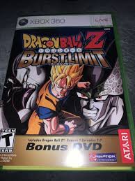Dragon battlers april 21, 2009 arc; Dragon Ball Z Burst Limit Bonus Dvd Microsoft Xbox 360 2008 For Sale Online Ebay
