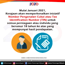 An income tax number or tax reference number is an unique identifying number used for tax purposes in malaysia. Jabatan Penerangan Malaysia Mulai Januari 2021 Kerajaan Akan Memperkenalkan Inisiatif Nombor Pengenalan Cukai Atau Tax Identification Number Tin Untuk Semua Perniagaan Atau Individu Yang Berumur 18 Tahun Ke Atas Yang Mempunyai