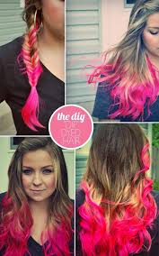 Next pick how much of your hair you want to be dyed. How To Dip Dye Your Hair In Kool Aid Musely