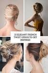 25 Famous and Latest French Twist Hairstyles for Women ...