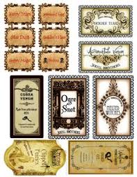 This collection of labels is for you to apply to your own bottles. 18 Harry Potter Potion Labels Ideas Harry Potter Potion Labels Potion Labels Harry Potter Diy
