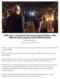 If your phone is paid off, they are required to give you the unlock codes, and for free. Gog Removing Negative Reviews After Players Find Drm In Hitman