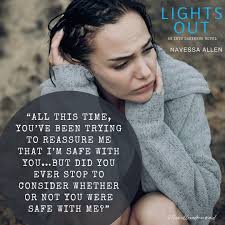 🎧Audio Review🎧 💀Lights Out by Navessa Allen 🎙️Fan-Freaking-Tastic Duet  Narration performed by Elena Wolfe & Jacob Morgan 10/5⭐️ 🌶️🌶️🌶️🌶️ “I  didn't want him morally grey. I wanted someone with a soul as