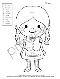 Please use any of the free, printable math coloring sheets below in your classroom or at home. Addition Color By Number The Measured Mom