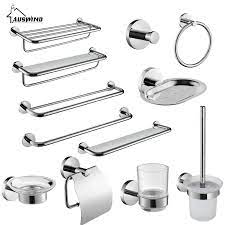 Bath towels, rugs & mats, accessories, shower curtains, robes Chrome Silver Sus 304 Stainless Steel Bathroom Hardware Set Paper Holder Bathroom Accessories Toilet Brushed Holder Towel Bar Bathroom Hardware Set Bathroom Hardwarebathroom Accessories Aliexpress