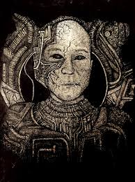 Creator: Me Medium: ink Description: Nothing fancy, just some blow art I  made years ago, hanging