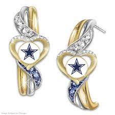 Fashionable Fan Cowboys Beaded Charm Bracelet In 2020 Fan Jewelry Earings Piercings Women S Earrings