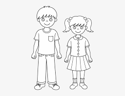 All brother clip art are png format and transparent background. Brother Clipart Black And White Drawing Of Brother And Sister 408x550 Png Download Pngkit