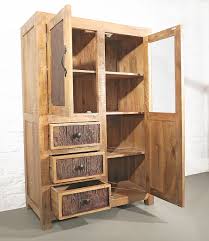 Ein typisches highboard besteht aus verschiedenen fächern, türen oder schubladen. Schrank Massiv Akazienholz Oh Calcutta