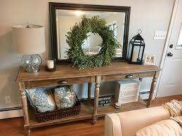 Everett Foyer Table Table Decor Living Room Sofa Table Decor Decor