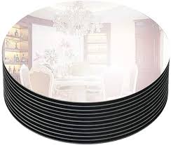 Round mirrors centerpieces year round table centerpieces vintage wedding table centerpieces brown gold table centerpieces boho wedding table centerpieces acrylic round mirror centerpieces groor flower table centerpieces round kitchen table centerpieces round dining table centerpieces. Set Of 12 Murrey Home 8 Round Mirror Trays With Beveled Edge Circle Mirror Candle Plates For Table Centerpiece Wedding Decorations Baby Shower Party Mirror Tiles Christmas Decorations 3mm Home Kitchen