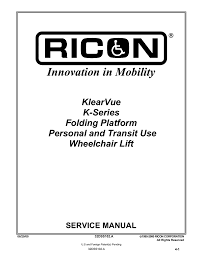 A wiring diagram is a schematic which uses abstract pictorial symbols to show every one of the interconnections of components in a very system. Ricon K Series Manual Pwt Maintenance Software Manualzz