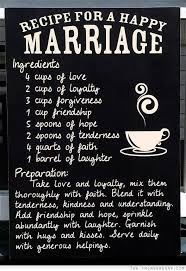 Please Wait Recipe For Happy Marriage Happy Marriage Recipe For Marriage