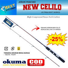 Check spelling or type a new query. Joran Pancing Ul Okuma New Celilo 180cm Dan 190cm Ultralight Shopee Indonesia
