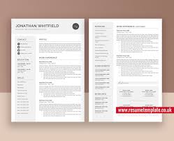 Find all types of job positions or industries in our collection. Professional Resume Template Word Simple Cv Template Design Cv Layout 1 3 Page Resume Cover Letter And References For Digital Instant Download Jonathan Resume Resumetemplate Co Uk