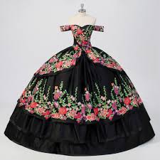 Free shipping every day at jcpenney®. Mexican Quinceanera Dress Black Off 65 Medpharmres Com