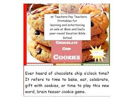 Chocolate Chip Cookies Word Brain Teaser Game Video Video In 2020 Chocolate Chip Cookies Baking Party Christmas Snacks
