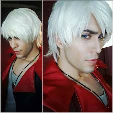 Dante's white hair skin from DmC 5 😘❤🗡 #dante #demon #angel #dmc  @Capcom_UK #devilmaycry #russia #badass #cosplay #wig #guns #weapons