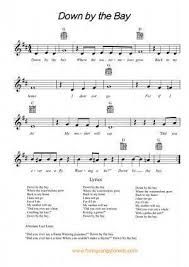 Down By The Bay Lyrics Funny Songs For Kids Kids Songs Funny Songs For Kids Classroom Songs