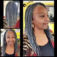 Grey Crochet Braids Crochet Braids Hairstyles Beautiful Gray Hair Grey Hair Wig