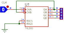 How IC 7493 Works as a Frequency Divider