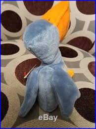 Last Chance Rare Scoop Beanie Baby 1996 4107 Pvc Pellets No Red Stamp Ty Beanie Babies Rare
