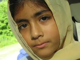 It varies from light brown to a medium dark hair. Female Child Light Skinned Black Hair Brown Eyes