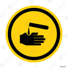 One for the labelling of containers and for workplace hazard warnings, and a second for use during the transport of dangerous goods. Attention Symbole Corrosif Isolat Sur Fond Blanc Illustration Vector Eps10 Vecteur Stock Crushpixel