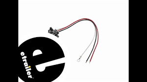 Etrailer Optronics Right Angle 3 Wire Pigtail Review Youtube
