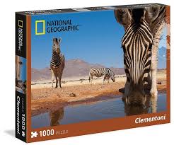 Disney+ princess 1000 pieces panorama puzzle. Clementoni Steckpuzzle Clementoni National Geographic Puzzle Zebra Trinkt An Einem Wasserloch 1000 Teile 1000 Puzzleteile Online Kaufen Otto