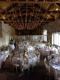 Barn At Askham Hall All Set For A Wedding With Flowers From Greenwheat Flowers Glass House Wedding Hall Decor Wedding