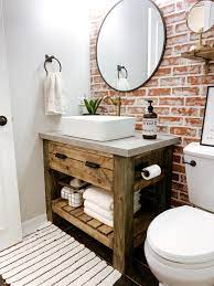 But this cabinet had the it factor. Diy Rustic Bathroom Vanity Sammy On State