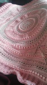Flower square throw pattern free to crochet! Snow Drop Throw Crochet Mandala Pattern Crochet Blanket Patterns Crochet