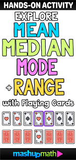 Check Out This Awesome Mean Median And Mode Activity Mashup Math Everyday Math Math Lesson Plans Sixth Grade Math