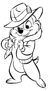 Disney Coloring Page Chip N Dale Character Disney Coloring Pages Coloring Pages Animal Coloring Pages