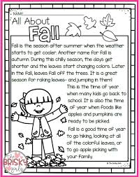The Four Seasons Reading Passages Take Home Packet Seasons Worksheets Spring Science Activities Reading Comprehension Kindergarten
