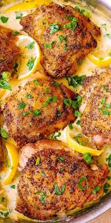 Slow cooker lemon garlic chicken recipe is easy and delicious family dinner for busy weeknight. Lemon Pepper Chicken With Creamy Garlic Lemon Sauce Julia S Album